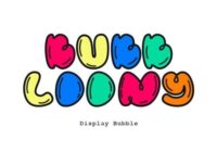 Bubbloony Font - Featured Image