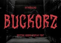 Buckorz Font - Featured Image