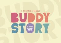 Buddy Story Font - Featured Image
