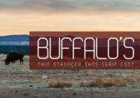 Buffalo's Font - Featured Image