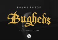 Bugheds Font - Featured Image