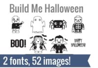 Build Me Halloween Font - Featured Image
