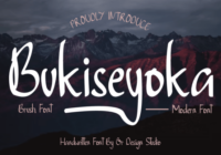 Bukiseyoka Font - Featured Image