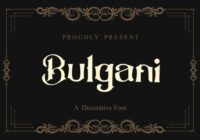 Bulgani Font - Featured Image