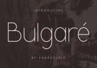 Bulgare Font - Featured Image
