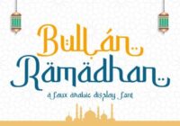 Bullan Ramadhan Font - Featured Image