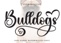 Bulldogs Font - Featured Image