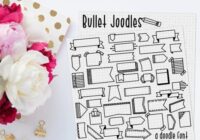 Bullet Joodles Font - Featured Image