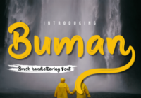 Buman Font - Featured Image