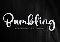 Bumbling Font - Featured Image