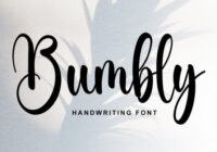 Bumbly Font - Featured Image