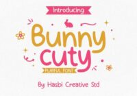 Bunny Cuty Font - Featured Image