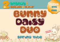 Bunny Daisy Duo Font - Featured Image
