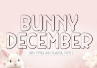 Bunny December Font - Featured Image