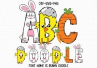 Bunny Doodle Font - Featured Image