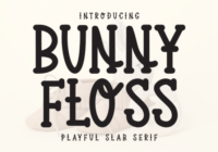 Bunny Floss Font - Featured Image