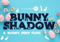 Bunny Shadow Font - Featured Image