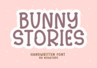 Bunny Stories Font - Featured Image