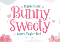 Bunny Sweety Font - Featured Image