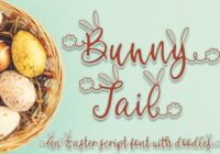 Bunny Tail Font - Featured Image