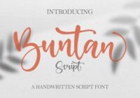 Buntan Font - Featured Image