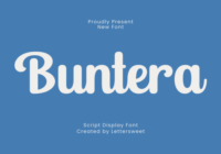 Buntera Font - Featured Image