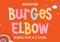 Burger Elbow Font - Featured Image