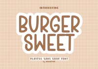 Burger Sweet Font - Featured Image