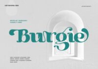 Burgie Font - Featured Image