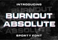 Burnout Absolute Font - Featured Image