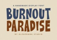 Burnout Paradise Font - Featured Image