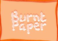 Burnt Paper Font - Featured Image