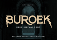 Buroek Font - Featured Image