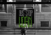 Bus Stop Worn Font - Featured Image