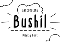 Bushil Font - Featured Image