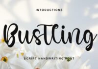 Bustling Font - Featured Image
