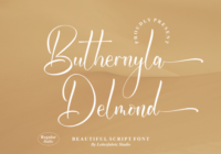 Buthernyla Delmond Font - Featured Image