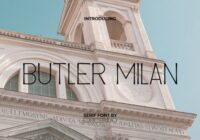Butler Milan Font - Featured Image