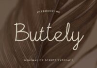 Buttely Font - Featured Image