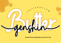 Butter Genshin Font - Featured Image