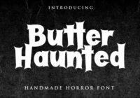 Butter Haunted Font - Featured Image