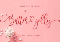 Butter Jelly Font - Featured Image