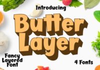 Butter Layer Font - Featured Image