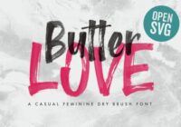 Butter Love Font - Featured Image