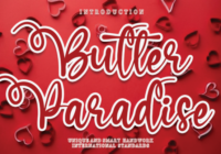 Butter Paradise Font - Featured Image