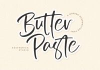Butter Paste Font - Featured Image