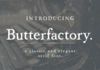 Butterfactory Font - Featured Image