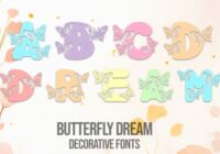 Butterfly Dream Font - Featured Image