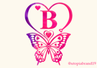Butterfly Lover Monogram Font - Featured Image