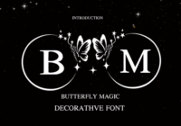 Butterfly Magic Font - Featured Image